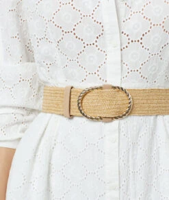 Ceinture En Raphia -Boutique De Mode Luxe 654008083 b