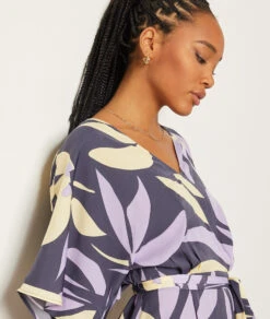 Robe Fluide Imprimée 10 Robe Fluide Imprimée -Boutique De Mode Luxe 654008107 b