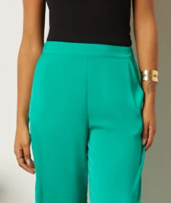 Pantalon Fluide Coupe Large -Boutique De Mode Luxe 654011643 b