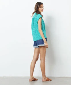 Chemisier Manches Courtes 8 Chemisier Manches Courtes -Boutique De Mode Luxe 654011946 a