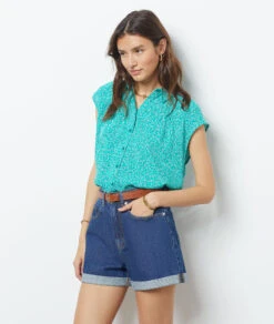 Chemisier Manches Courtes 11 Chemisier Manches Courtes -Boutique De Mode Luxe 654011946 c