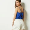 Débardeur Court Dos à Nouer -Boutique De Mode Luxe 654012123 x