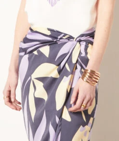 Jupe Longue Imprimé -Boutique De Mode Luxe 654012407 b