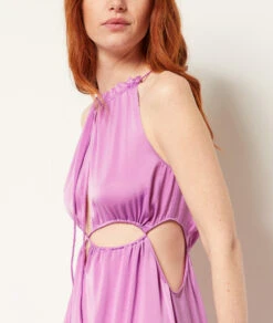 Robe Longue Asymétrique -Boutique De Mode Luxe 654012610 b