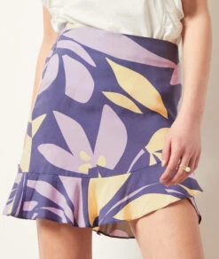 Jupe Courte Imprimée -Boutique De Mode Luxe 654013107 b
