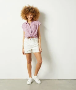 Chemise Manches Courtes Imprimée -Boutique De Mode Luxe 654013307 6