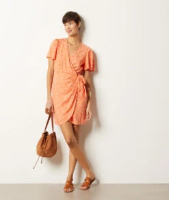 Robe Imprimée Cache Coeur