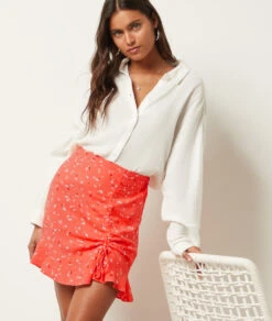 Jupe Imprimée à Volants -Boutique De Mode Luxe 654014464 c