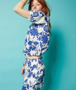 Jupe Imprimée 100% Coton