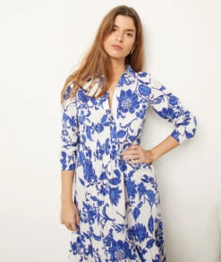 Robe Longue Imprimée 100% Coton