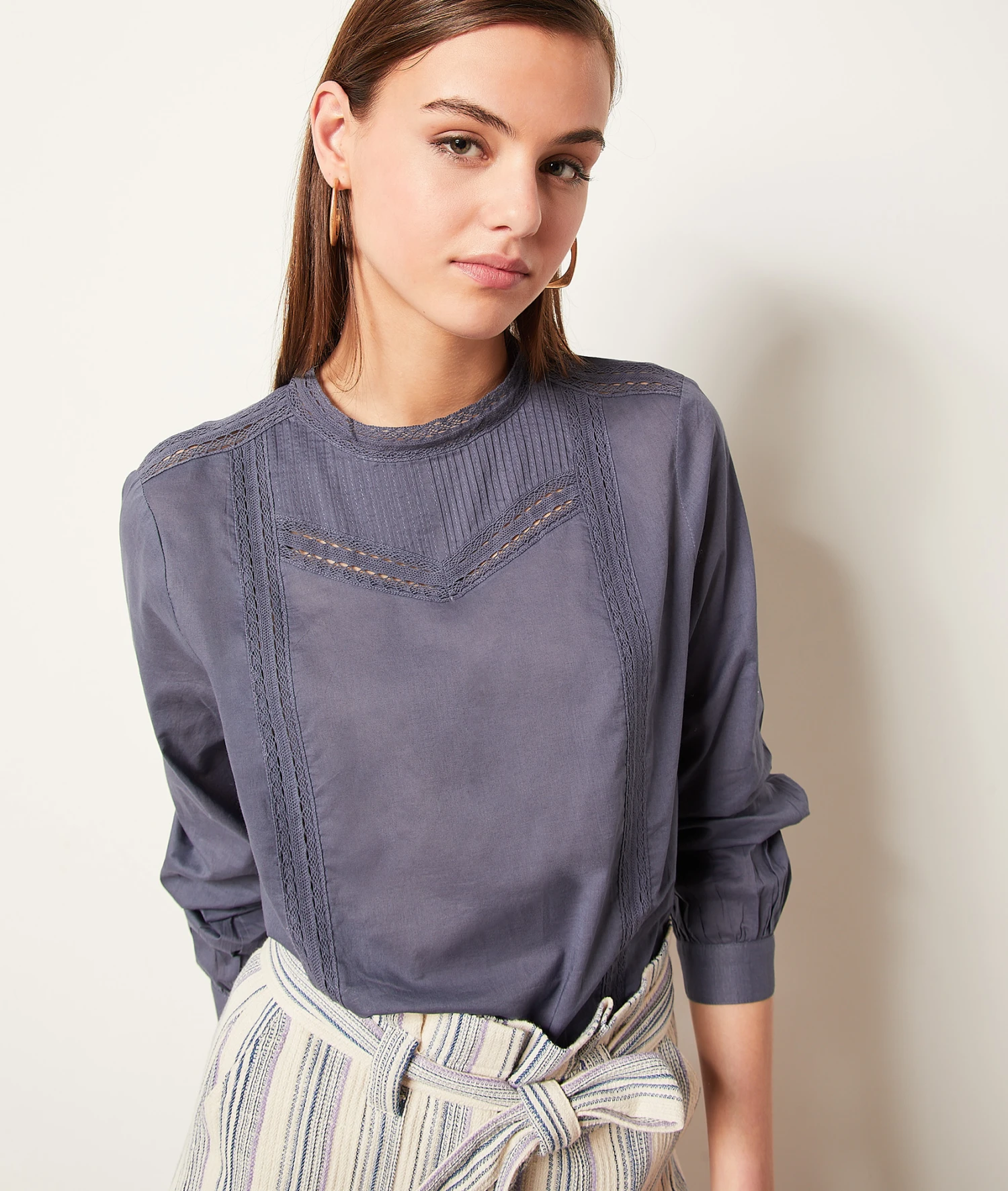 Blouse Détails Brodés 3 Blouse Détails Brodés