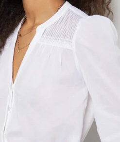 Chemise Manches Courtes 100% Coton -Boutique De Mode Luxe 654015201 b