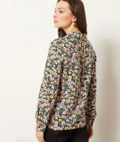 Chemisier Imprimé Fleuri -Boutique De Mode Luxe 654020490 a