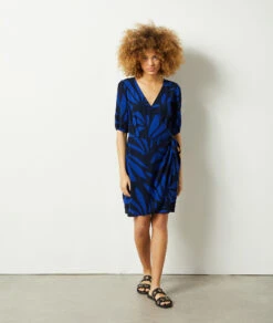 Robe Cache Coeur Imprimée -Boutique De Mode Luxe 654023537 6