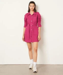 Robe En Jean à Nouer 9 Robe En Jean à Nouer -Boutique De Mode Luxe 654024472 6