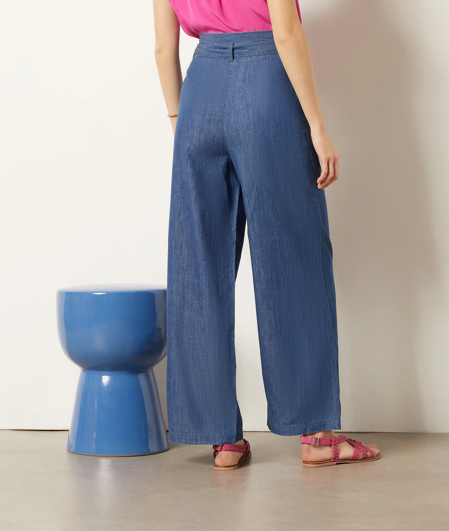 Pantalon Façon Denim 4 Pantalon Façon Denim – Image 2