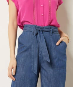 Pantalon Façon Denim 10 Pantalon Façon Denim -Boutique De Mode Luxe 654025525 b