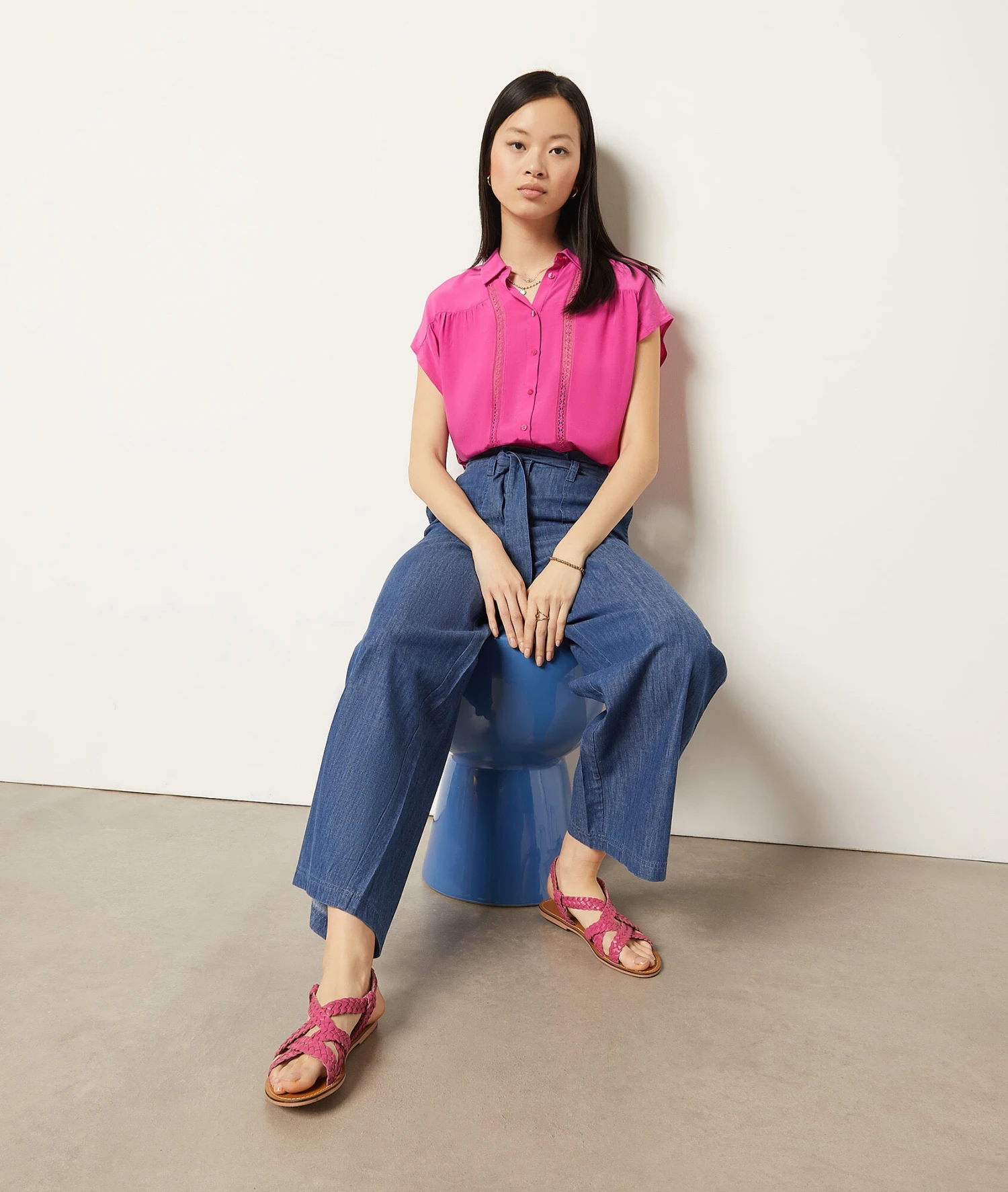 Pantalon Façon Denim 3 Pantalon Façon Denim