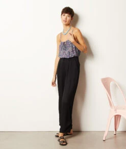 Caraco Imprimé à Bretelles -Boutique De Mode Luxe 654025768 6