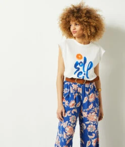 Pantalon Fluide Imprimé -Boutique De Mode Luxe 654027418 c