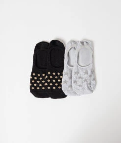 Lot De 2 Paires De Chaussettes Invisibles -Boutique De Mode Luxe 654029305 b