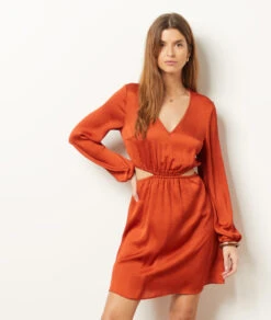 Robe Fluide à Découpes -Boutique De Mode Luxe 654029991 c