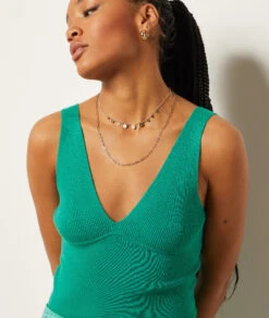 Débardeur En Fine Maille -Boutique De Mode Luxe 654030143 b