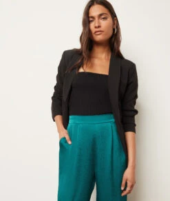 Pantalon Fluide Satiné -Boutique De Mode Luxe 654034545 c