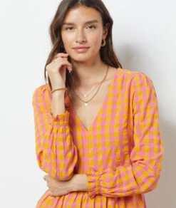 Robe Imprimée En Coton Mélangé 11 Robe Imprimée En Coton Mélangé -Boutique De Mode Luxe 654043068 c