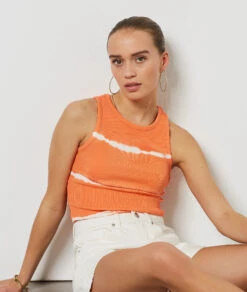 Débardeur En Coton Mélangé -Boutique De Mode Luxe 654044060 c