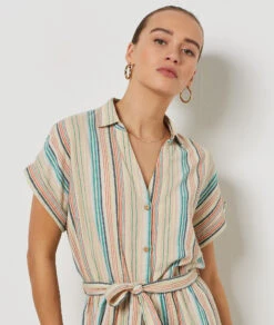 Combi-short 100% Coton -Boutique De Mode Luxe 654044890 b