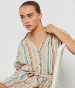 Combi-short 100% Coton