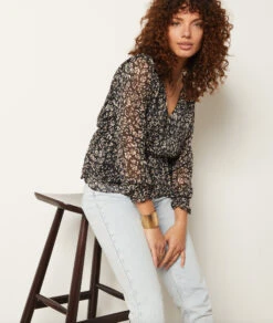 Blouse Imprimée -Boutique De Mode Luxe 654046216 6