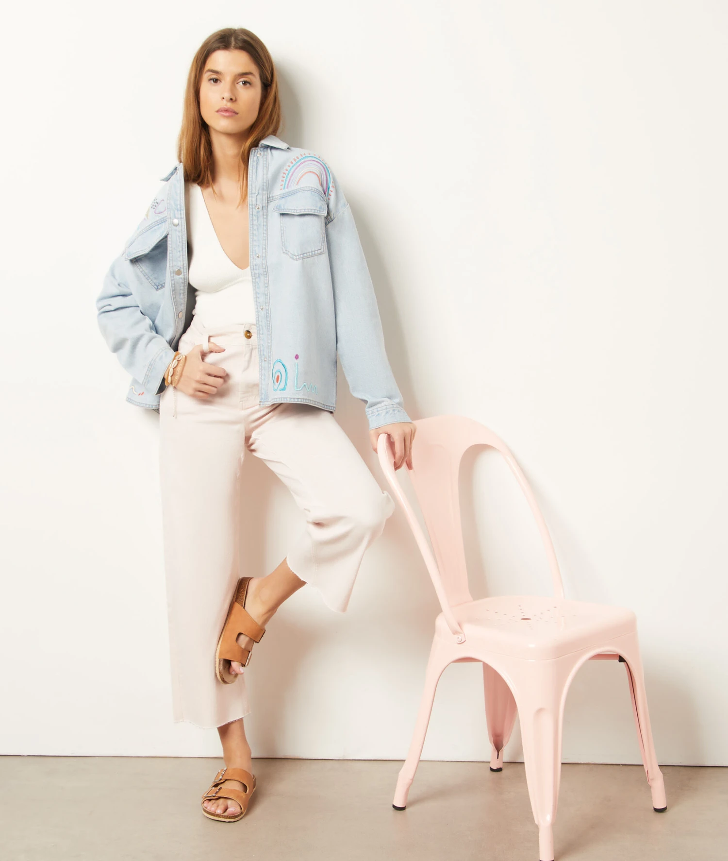 Veste En Jean 100% Coton 7 Veste En Jean 100% Coton – Image 5
