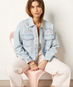 Veste En Jean 100% Coton