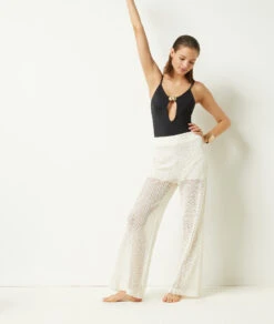 Pantalon Ajouré -Boutique De Mode Luxe 654065680 c