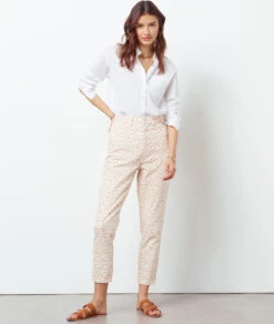 Jean Coupe Carotte Détails Broderies -Boutique De Mode Luxe 654071539 6