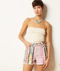 Short Imprimé 100% Coton -Boutique De Mode Luxe 654096490 b