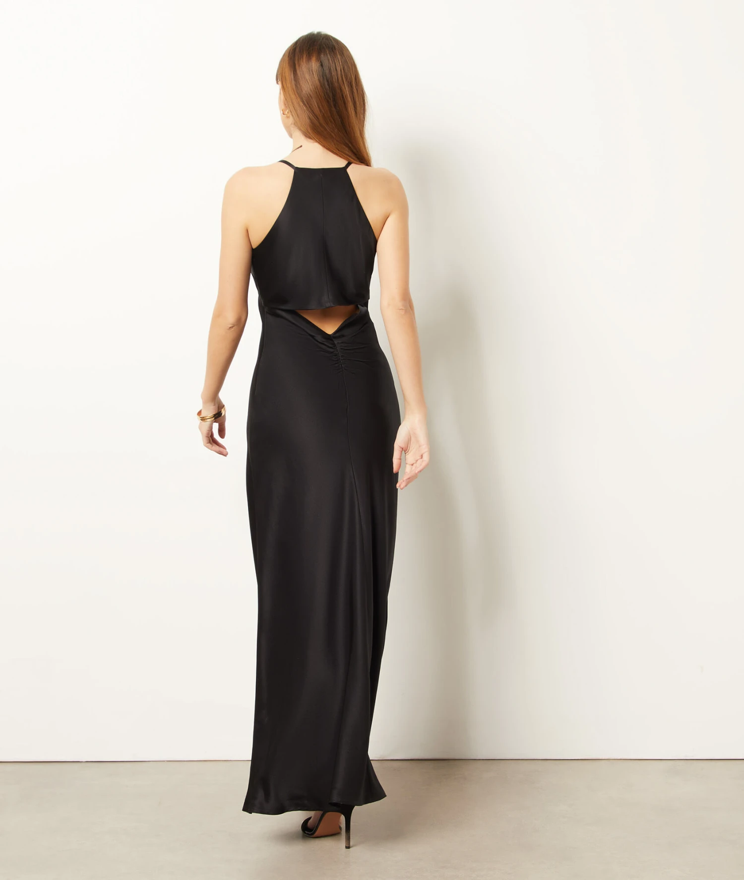 Robe Longue Fluide Ouverture Dos 4 Robe Longue Fluide Ouverture Dos – Image 2