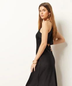 Robe Longue Fluide Ouverture Dos 11 Robe Longue Fluide Ouverture Dos -Boutique De Mode Luxe 654104405 c