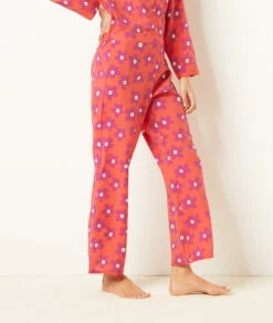 Pantalon De Pyjama Satiné Imprimé -Boutique De Mode Luxe 654139718 c