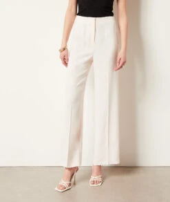 Pantalon Tailleur Coupe Large -Boutique De Mode Luxe 654143794 6