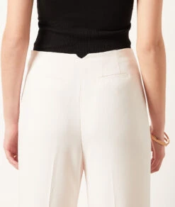 Pantalon Tailleur Coupe Large -Boutique De Mode Luxe 654143794 b