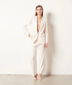 Pantalon Tailleur Coupe Large