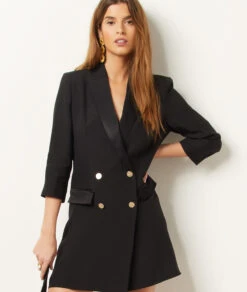 Robe Courte Blazer -Boutique De Mode Luxe 654145405 6