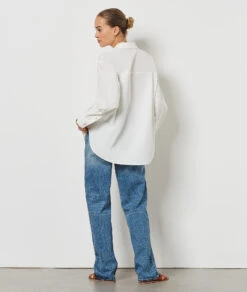 Chemiser En Coton Mélangé -Boutique De Mode Luxe 654211301 a