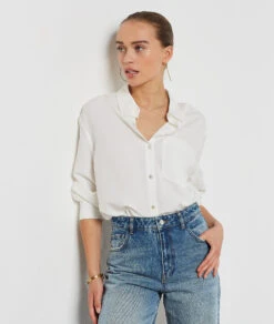 Chemiser En Coton Mélangé -Boutique De Mode Luxe 654211301 b