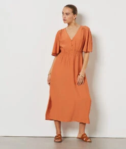 Robe Longue Fluide -Boutique De Mode Luxe 654211491 6