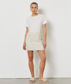 Jupe Coupe Droite -Boutique De Mode Luxe 654215980 6