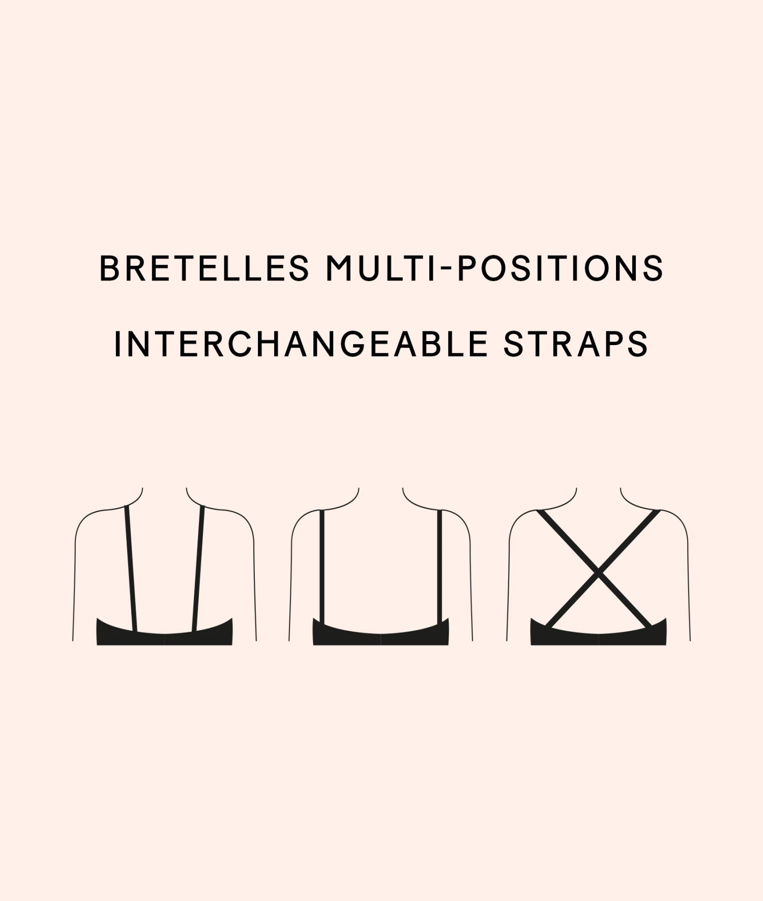 Bandeau Microfibre Bretelles Amovibles, Bonnet D 8 Bandeau Microfibre Bretelles Amovibles, Bonnet D – Image 6